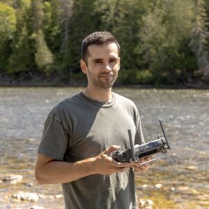 Indigenous communities use cutting-edge drone technology to save atlantic salmon from climate change