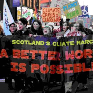 Global climate protests sweep through glasgow as world leaders gather for cop30 in brazil